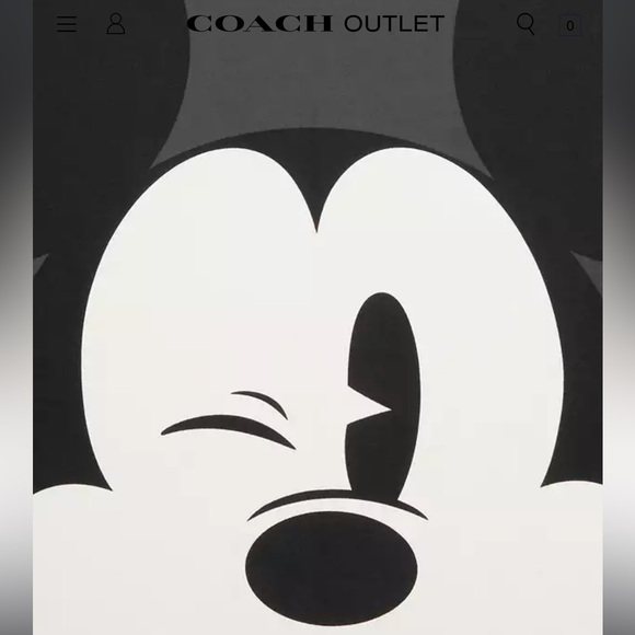 Disney X Coach Mickey Mouse Silk Bandana - Picture 3 of 4